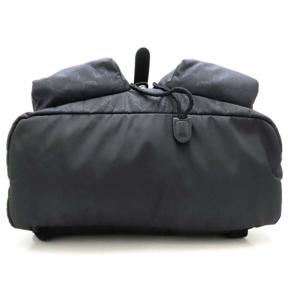 GUCCI Black Leather Backpack - Picture 4 of 16